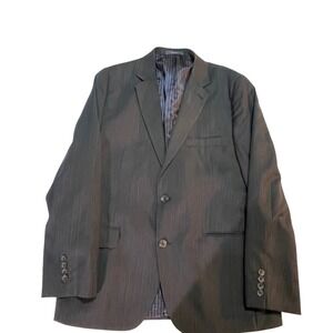 Joe Joseph Abboud Brown Worsted-Wool Sport Coat fully lined 42S